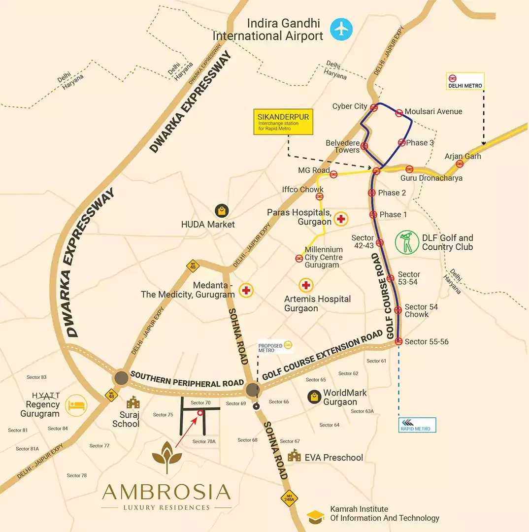 Shree Vardhman Samisha Ambrosia Sector 70 Price Plan