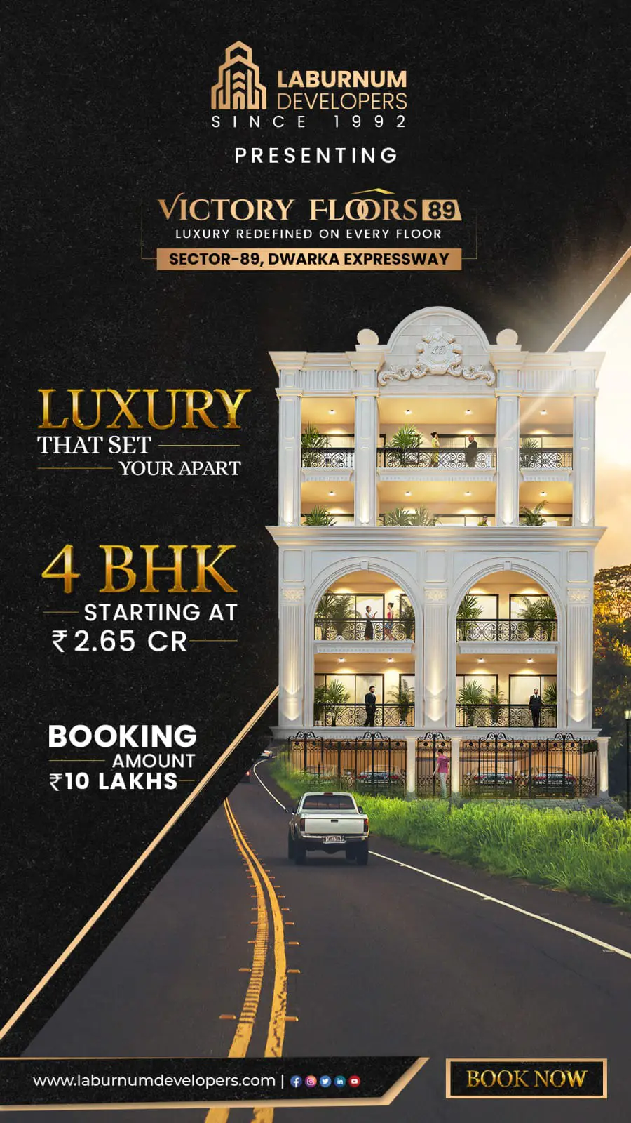 LABERNUM Victory Floors New Launch Sector 89 Price Gurgaon