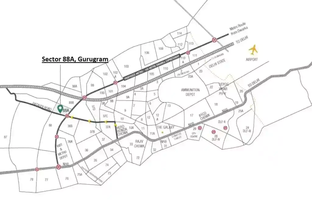 ROF Pravasa, sector 88A Dwarka Expressway, Price & Floor Plan