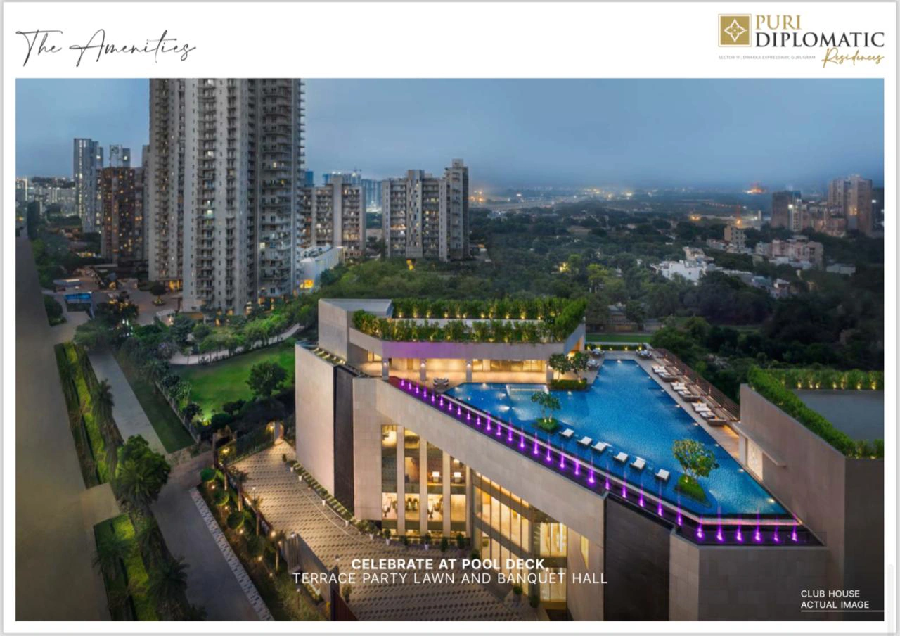 PURI DIPLOMATIC RESIDENCES Sector 111 Dwarka Expressway New Launch